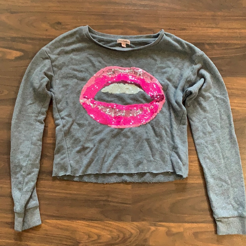 Juicy Couture Cropped Sweatshirt